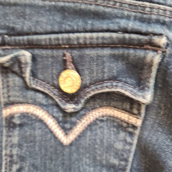 Girls Skinny Levis Jeans size 7 - Picture 7 of 7